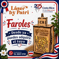 Faroles patrios de madera